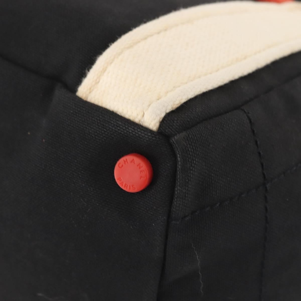 Chanel Chocolate Bar Coco Mark handbag Canvas, NAVY, CANVAS, Handbag