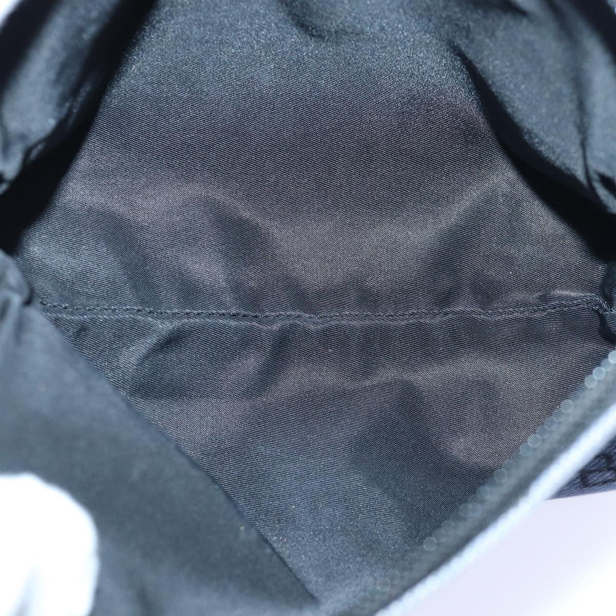 Bvlgari B.Zero1 Logomania Bag Canvas with Leather, BLUE, CANVAS, Clutche & pouche