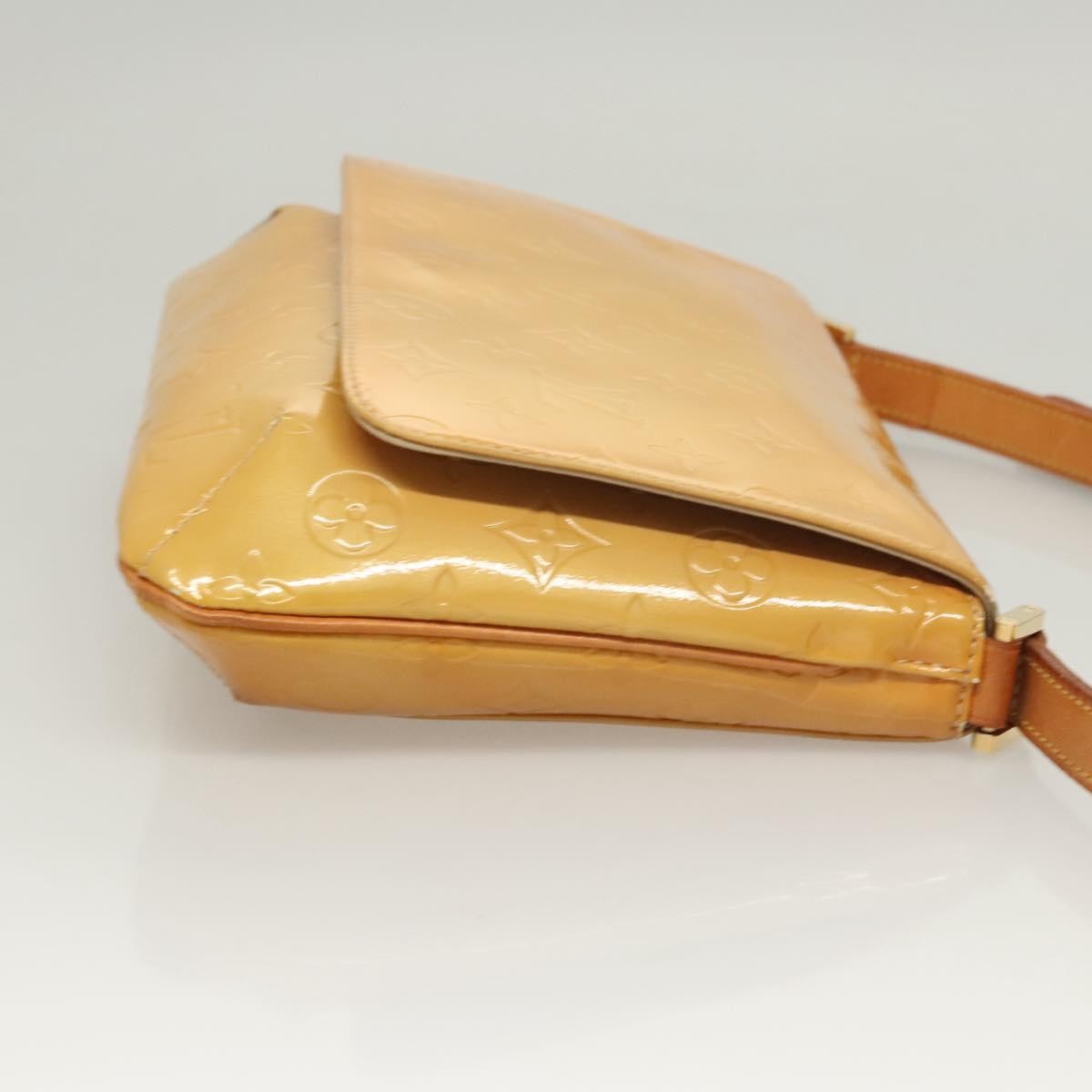 Louis Vuitton Thompson Street Handbag Monogram Vernis, BEIGE, PATENT_LEATHER, Handbag