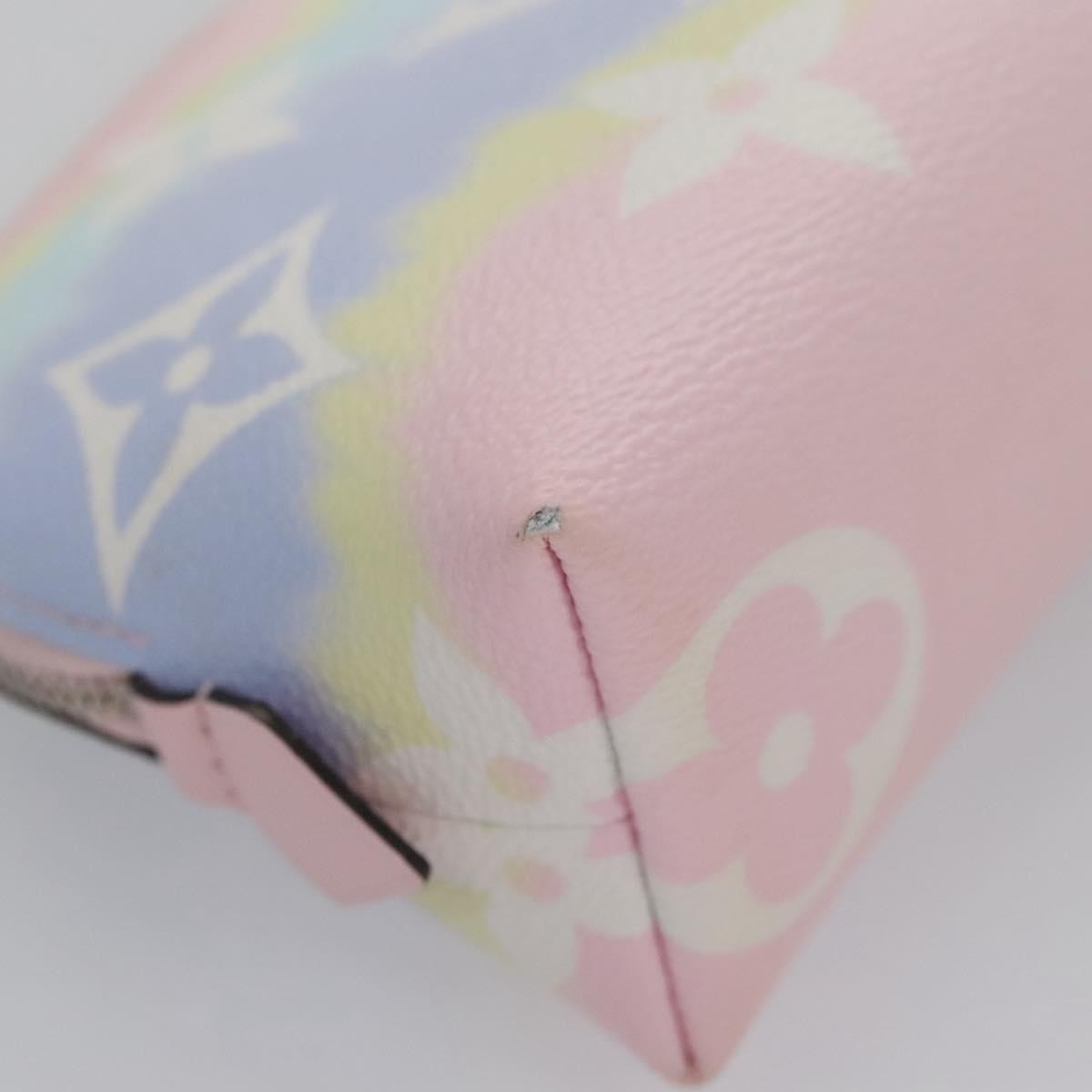 Louis Vuitton Cosmetic Pouch Spring in the City Monogram Giant Canvas, MULTICOLOUR, CANVAS, Clutche & pouche