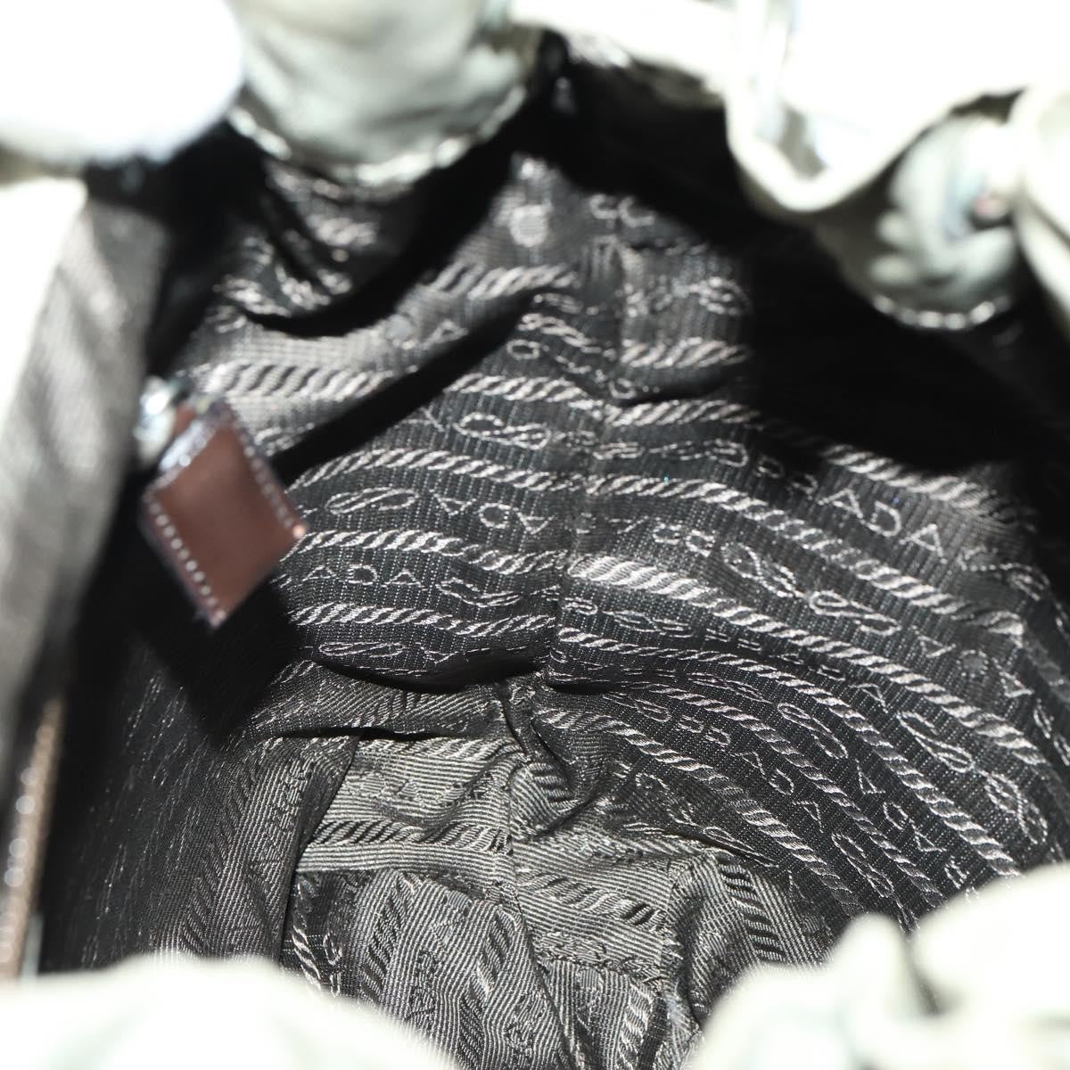 Prada Double Front Pocket Backpack Tessuto, BEIGE, NYLON, Backpack