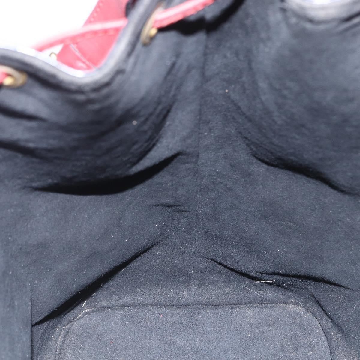 Louis Vuitton Bicolor Noe Handbag Epi Leather, BLACK, LEATHER, Handbag