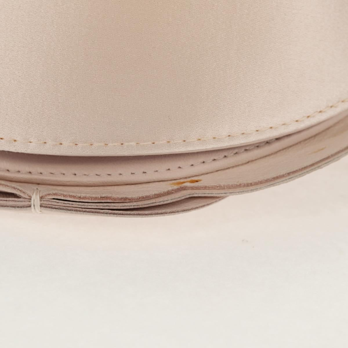 Chanel Camellia Round Clutch with Chain Satin, PINK, SATIN, Clutche & pouche