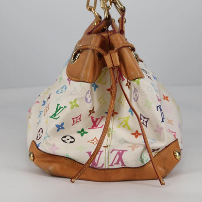 Louis Vuitton Ursula Handbag Monogram Multicolor, WHITE, CANVAS, Handbag