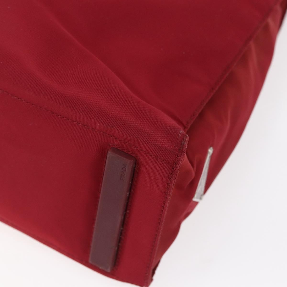 Prada Vintage Tote Tessuto, RED, NYLON, Tote bag