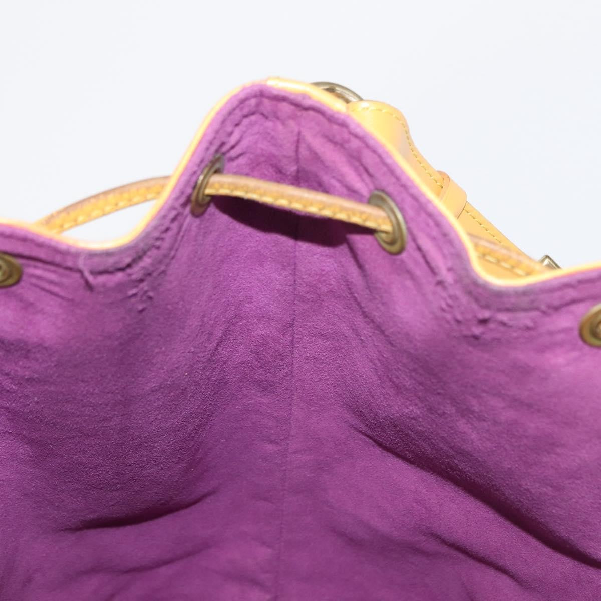 Louis Vuitton Noe Handbag Epi Leather, YELLOW, LEATHER, Shoulder bag