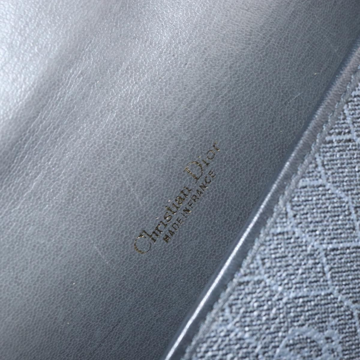 Christian Dior Vintage Honeycomb Shoulder Bag Canvas, BLACK, CANVAS, Shoulder bag