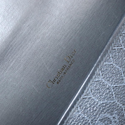 Christian Dior Vintage Honeycomb Shoulder Bag Canvas, BLACK, CANVAS, Shoulder bag