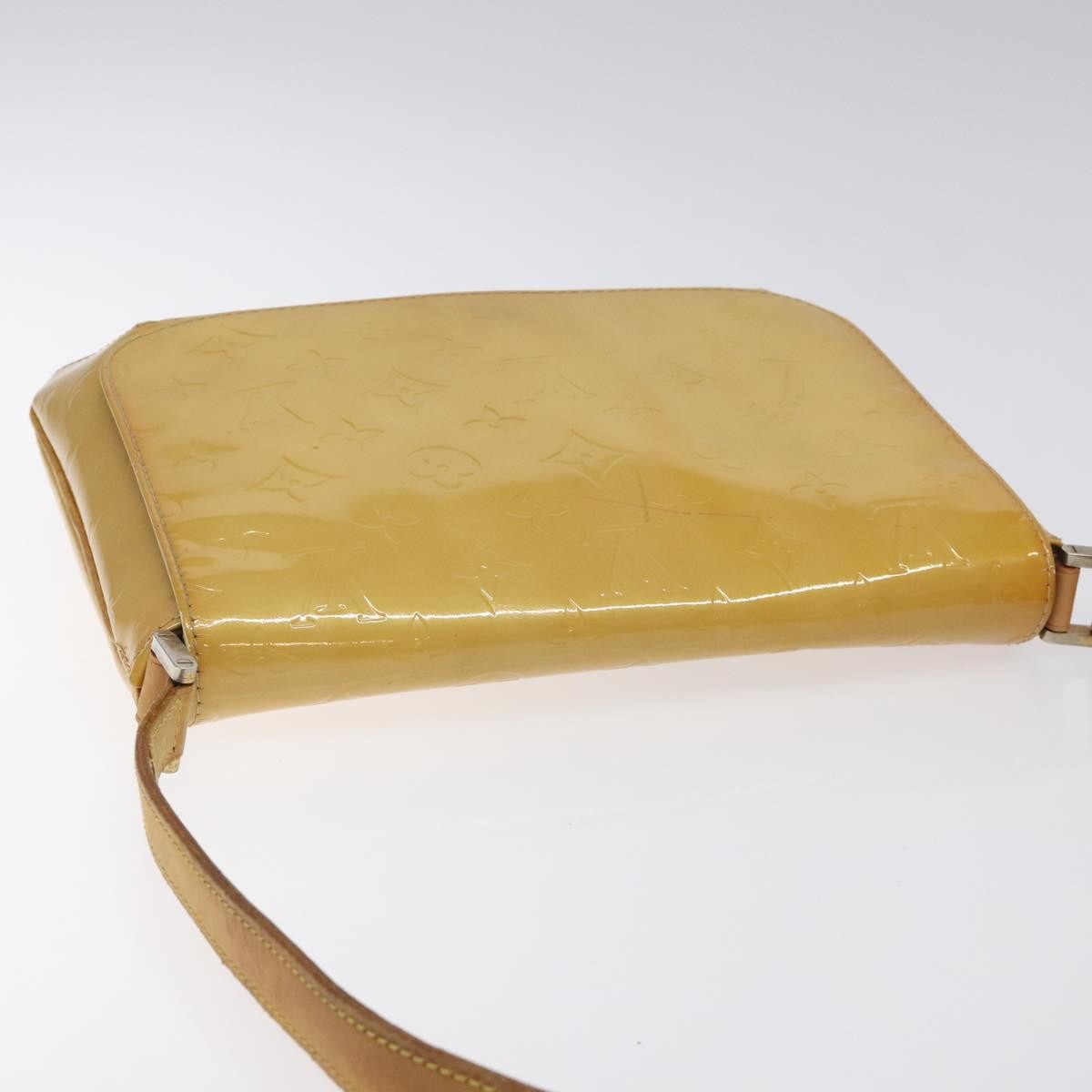 Louis Vuitton Thompson Street Handbag Monogram Vernis, BEIGE, PATENT_LEATHER, Handbag