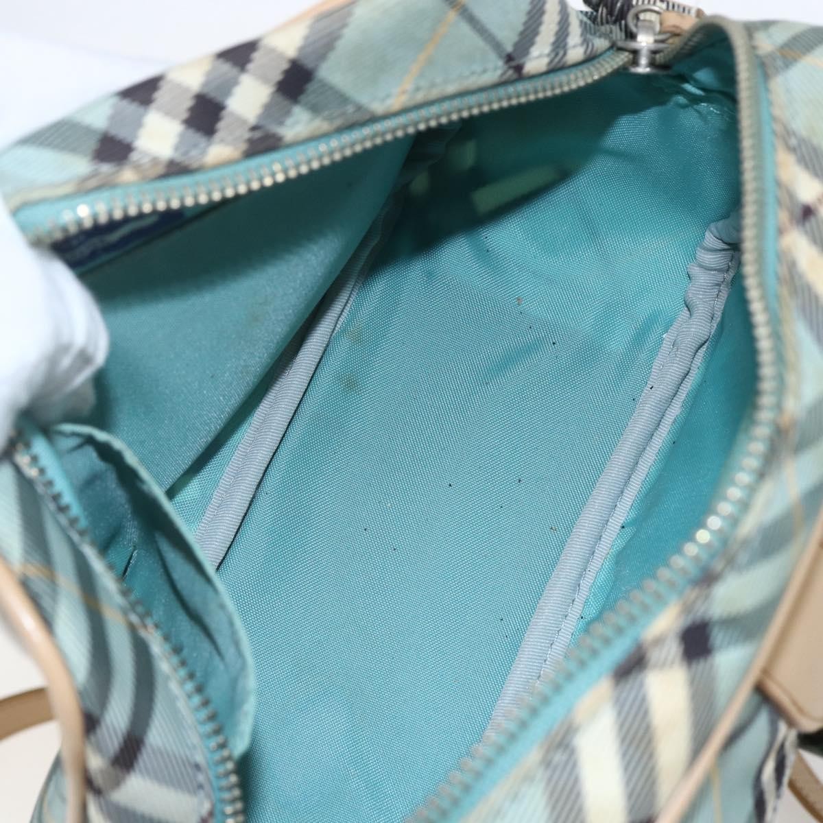 Burberry Blue Label shoulder bag Nylon, BLUE, NYLON, Shoulder bag