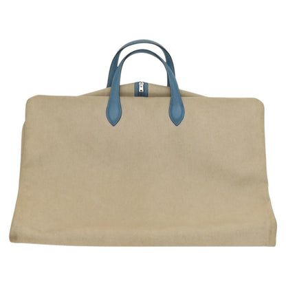 Hermes Garment Cover Toile, BEIGE, CANVAS, Tote bag
