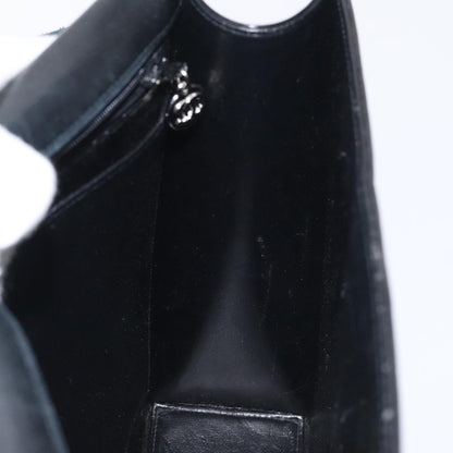 Chanel Vintage CC Box Flap Bag Patent Leather, BLACK, PATENT_LEATHER, Handbag