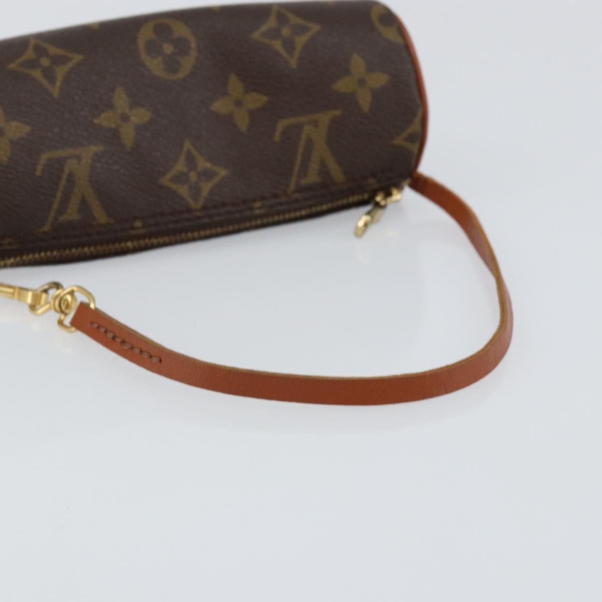 Louis Vuitton Papillon Pochette Monogram Canvas, BROWN, CANVAS, Clutche & pouche