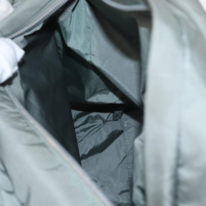 Prada Vintage Shoulder Bag Tessuto, GREEN, NYLON, Shoulder bag