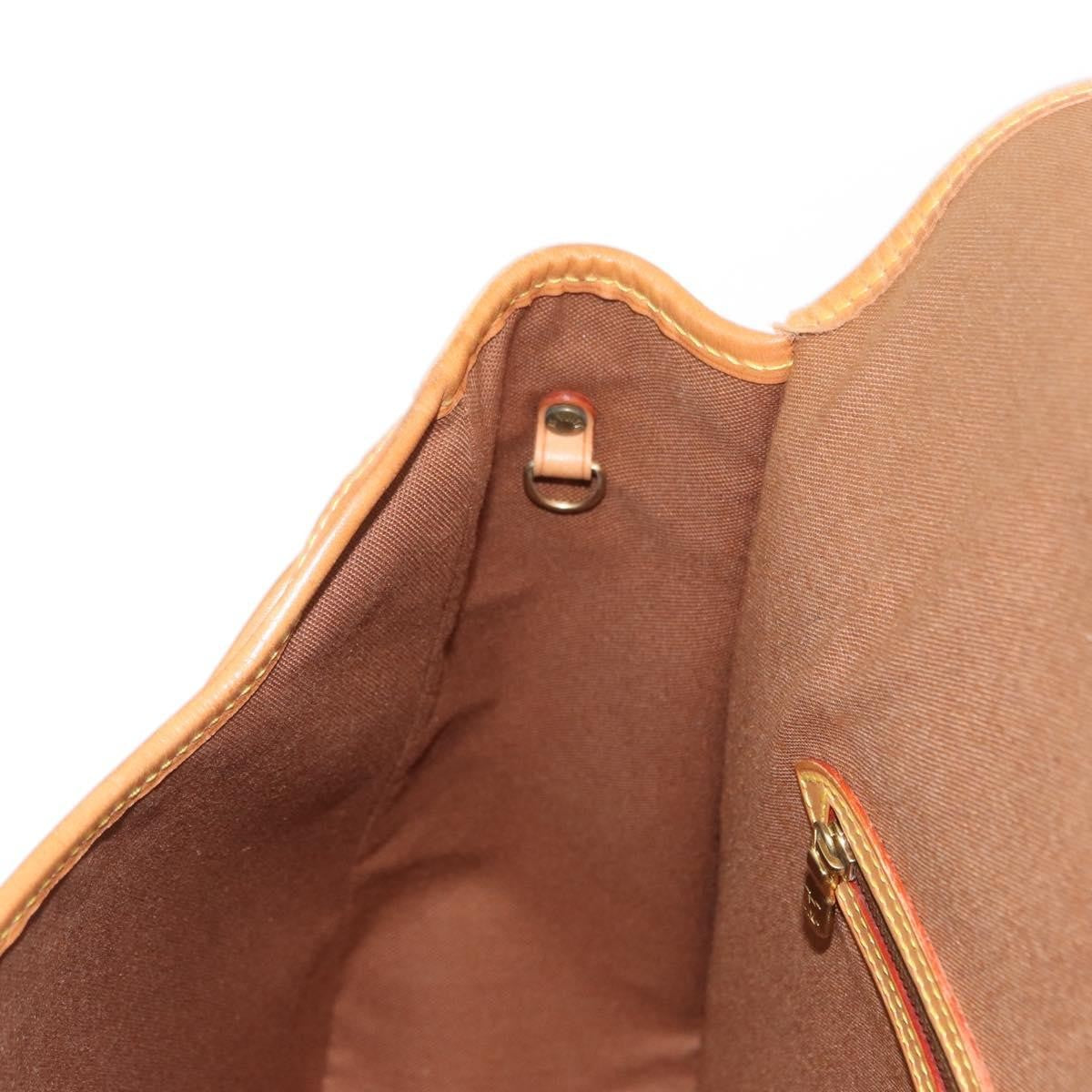 Louis Vuitton Sac Gibeciere Messenger Bag Monogram Canvas, BROWN, CANVAS, Shoulder bag