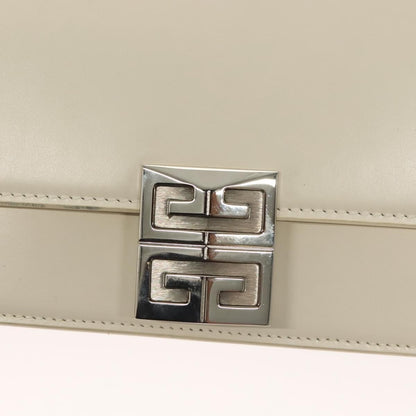 Givenchy 4G Chain Crossbody Bag Leather, WHITE, LEATHER, Crossbody bag
