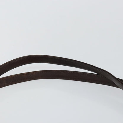 Christian Dior Vintage Trotter Shoulder Bag Canvas, BROWN, CANVAS, Shoulder bag