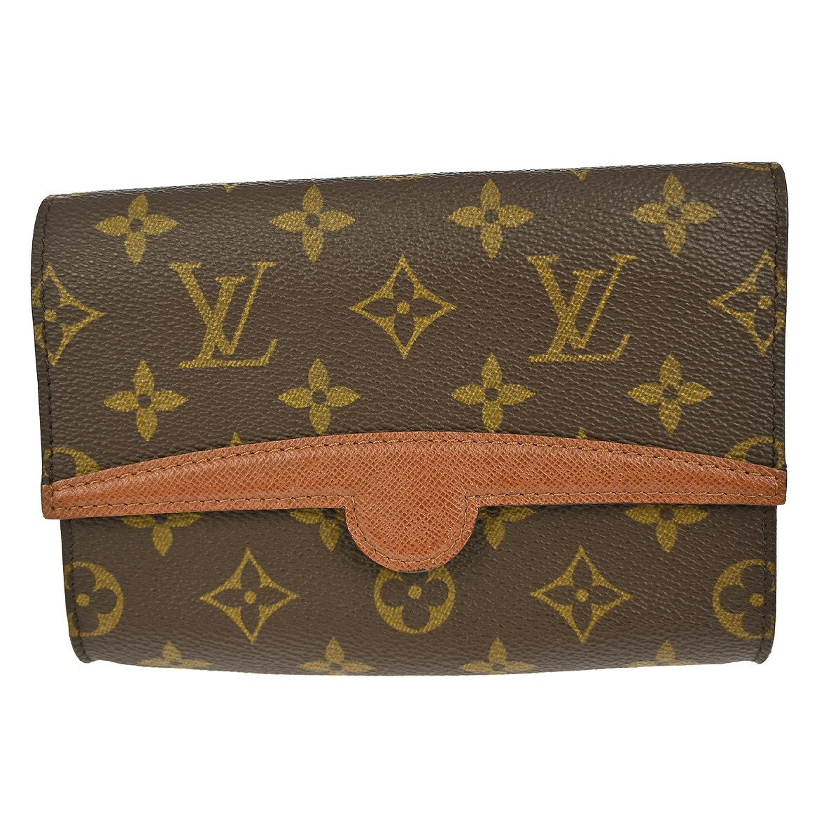 Louis Vuitton Pochette Arche Waist Bag Monogram Canvas, BROWN, CANVAS, Clutche & pouche