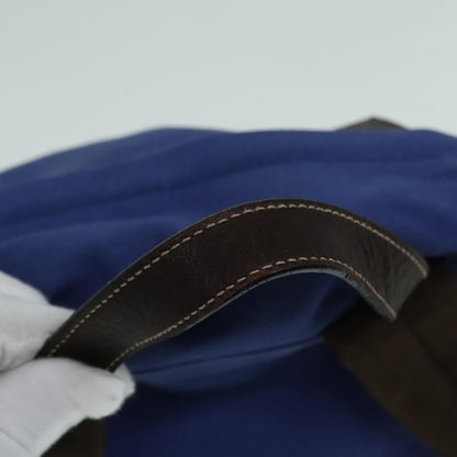 Prada Logo Backpack Canvas, BLUE, CANVAS, Backpack