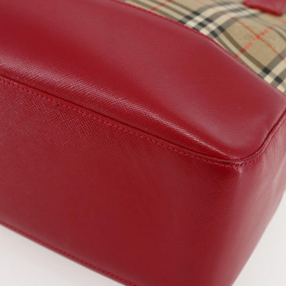 Burberry Nova Check Tote canvas check pattern, BEIGE, CANVAS, Tote bag