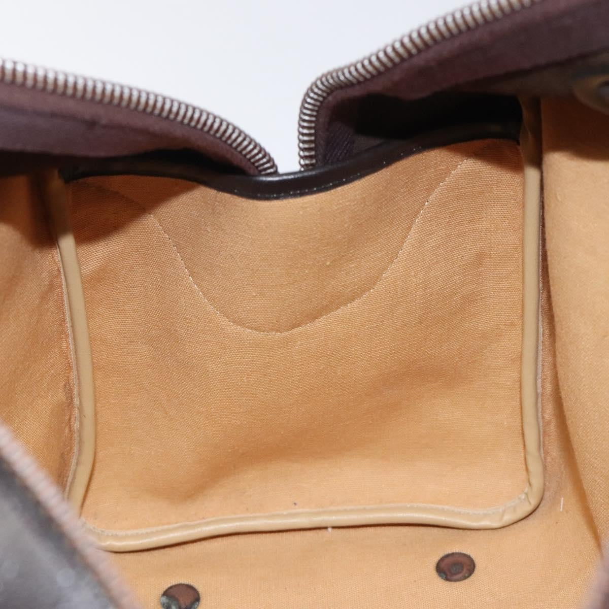 Christian Dior Vintage Trotter Handbag Canvas, BEIGE, CANVAS, Handbag