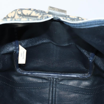 Christian Dior Vintage Trotter Boston Bag Diorissimo Canvas, NAVY, CANVAS, Travel bag