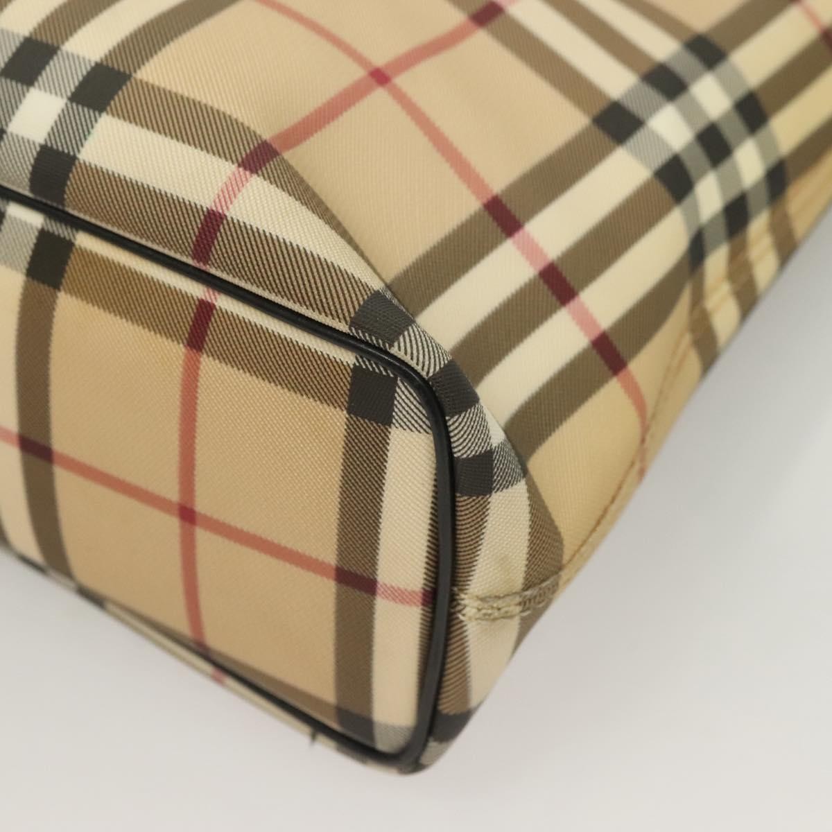 Burberry Nova Check Handbag Nova Check Canvas, BEIGE, CANVAS, Handbag