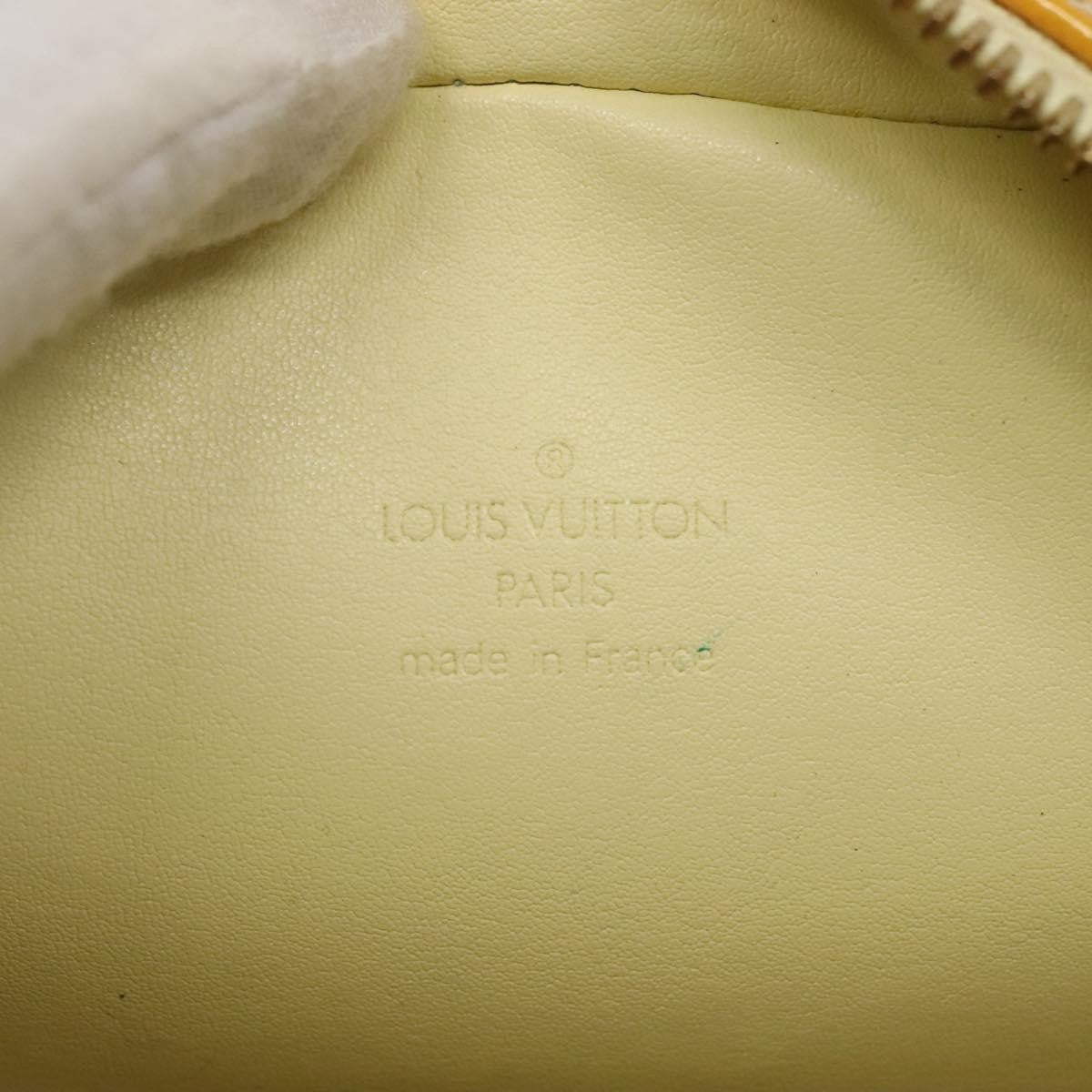 Louis Vuitton Wooster Handbag Monogram Vernis, YELLOW, PATENT_LEATHER, Handbag