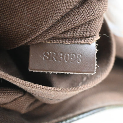 Louis Vuitton Brooklyn Handbag Damier, Brown, Canvas, Shoulder Bag