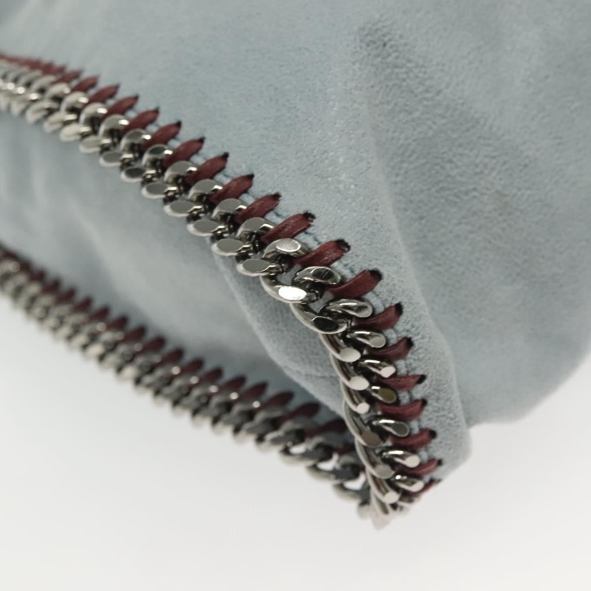 Stella McCartney Falabella Tote Suede, BLUE, SUEDE, Tote bag