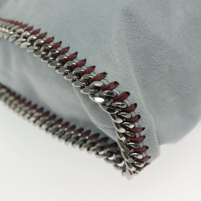 Stella McCartney Falabella Tote Suede, BLUE, SUEDE, Tote bag