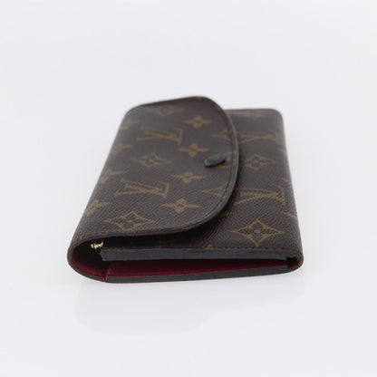 Louis Vuitton Emilie Wallet Monogram Canvas, BROWN, CANVAS, Wallets