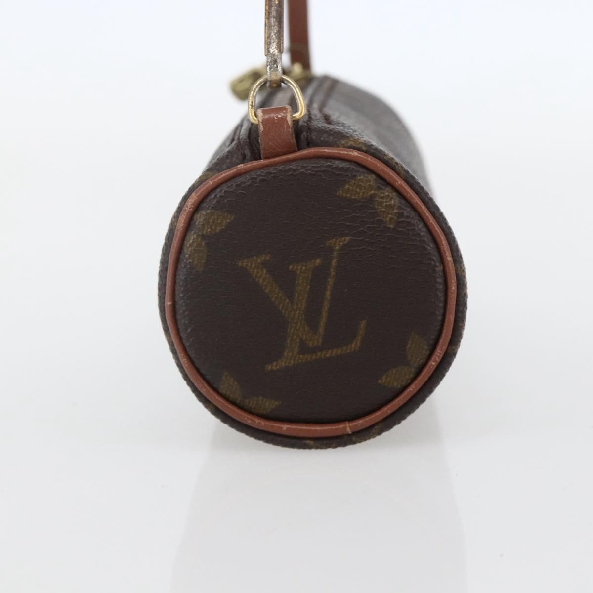 Louis Vuitton Papillon Pochette Monogram Canvas, BROWN, CANVAS, Clutche & pouche