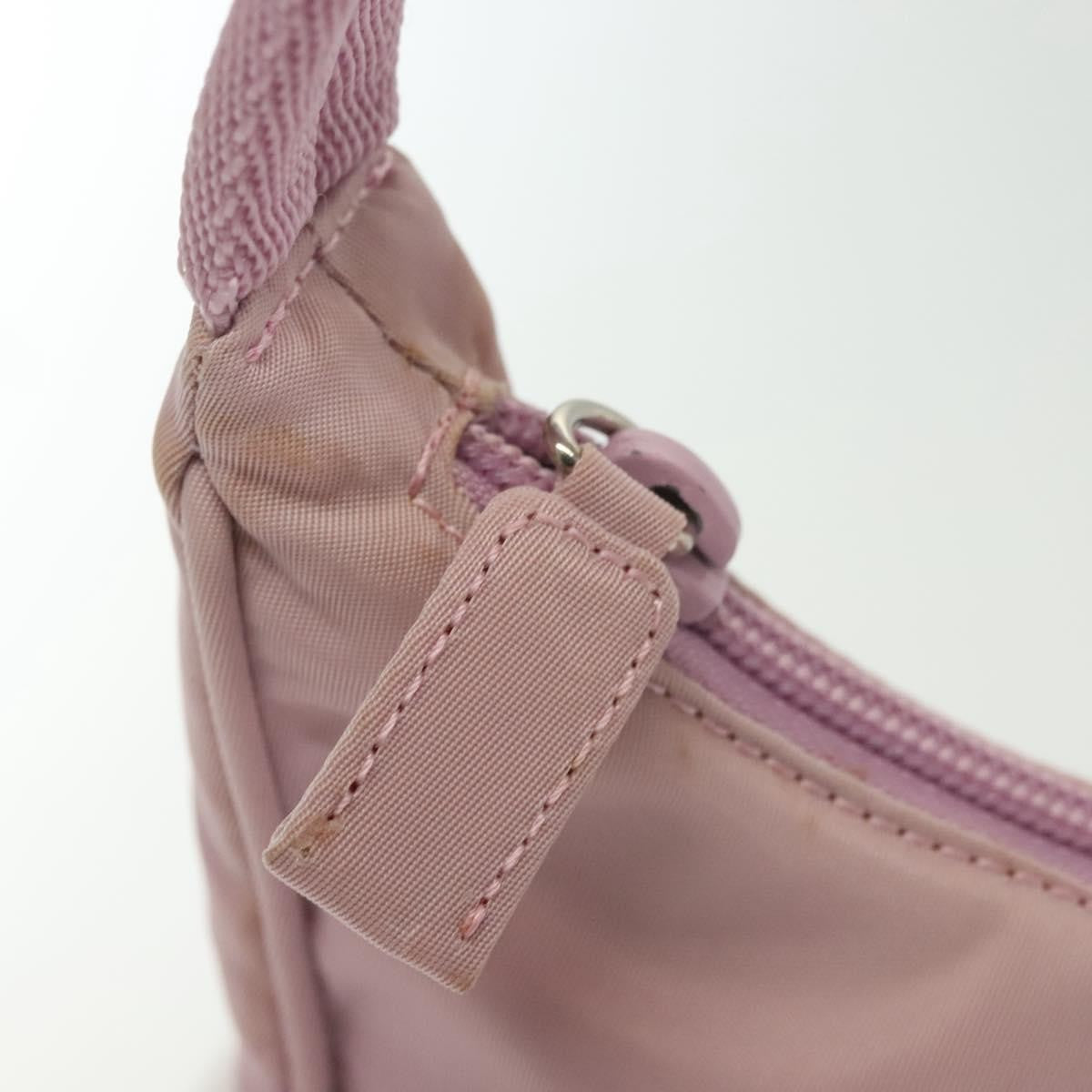 Prada Hobo Tessuto, PINK, NYLON, Handbag