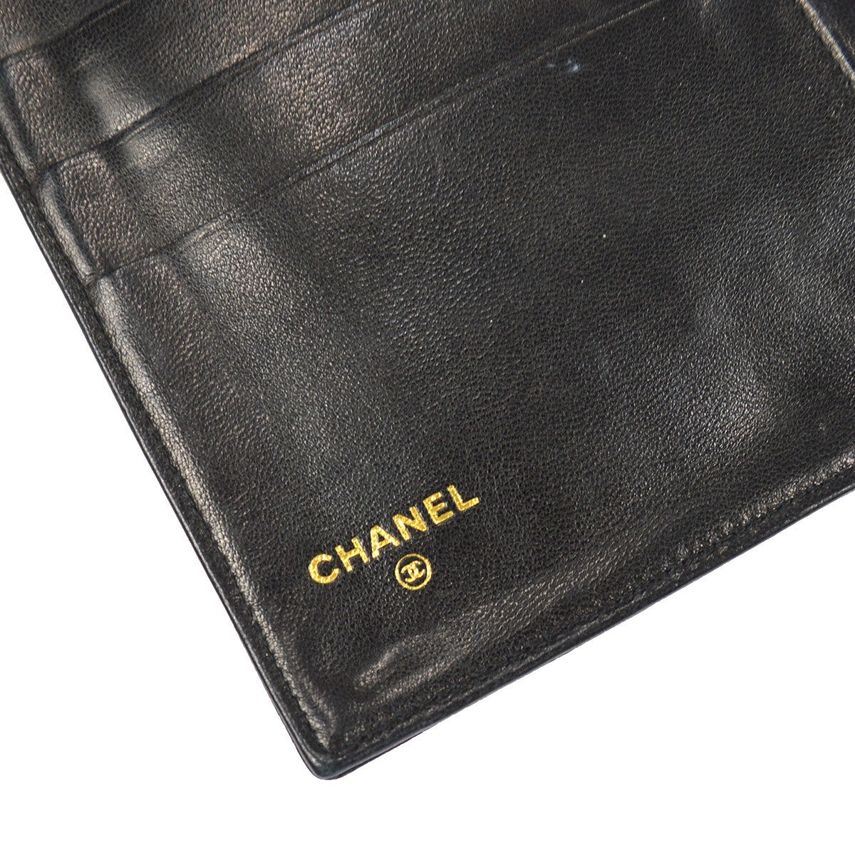 Chanel Timeless CC French Wallet Caviar, BLACK, LEATHER, Wallets