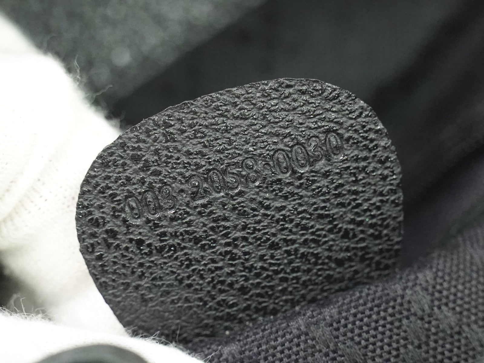 Gucci Vintage Bamboo Backpack Suede, BLACK, SUEDE, Backpack