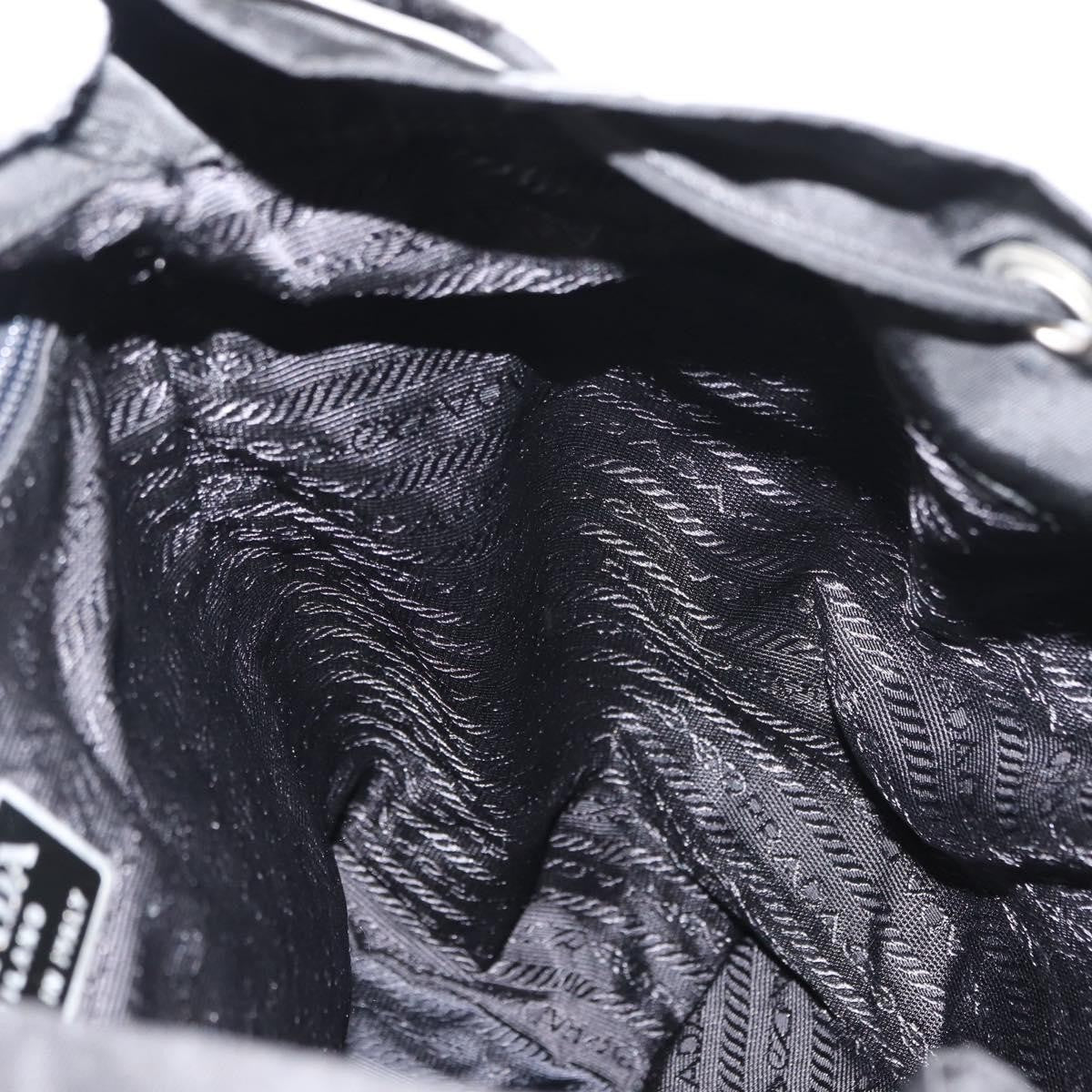 Prada Front Pocket Backpack Tessuto, BLACK, NYLON, Backpack