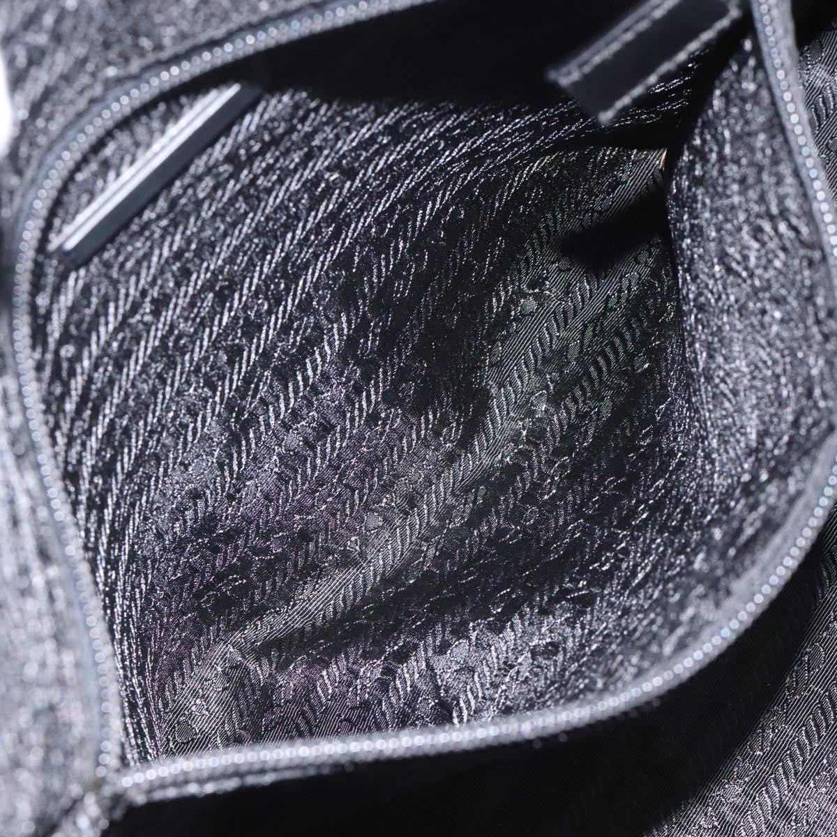 Prada Sport Zip Shoulder Bag Canvas, GRAY, CANVAS, Shoulder bag