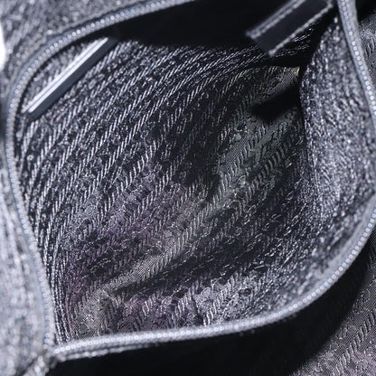 Prada Sport Zip Shoulder Bag Canvas, GRAY, CANVAS, Shoulder bag