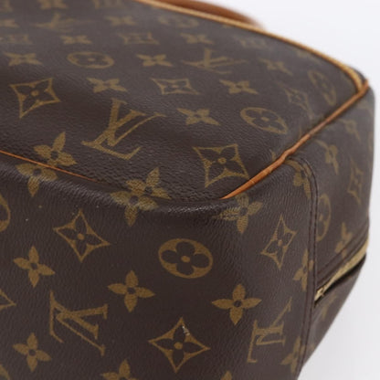Louis Vuitton Deauville Handbag Monogram Canvas, BROWN, CANVAS, Handbag