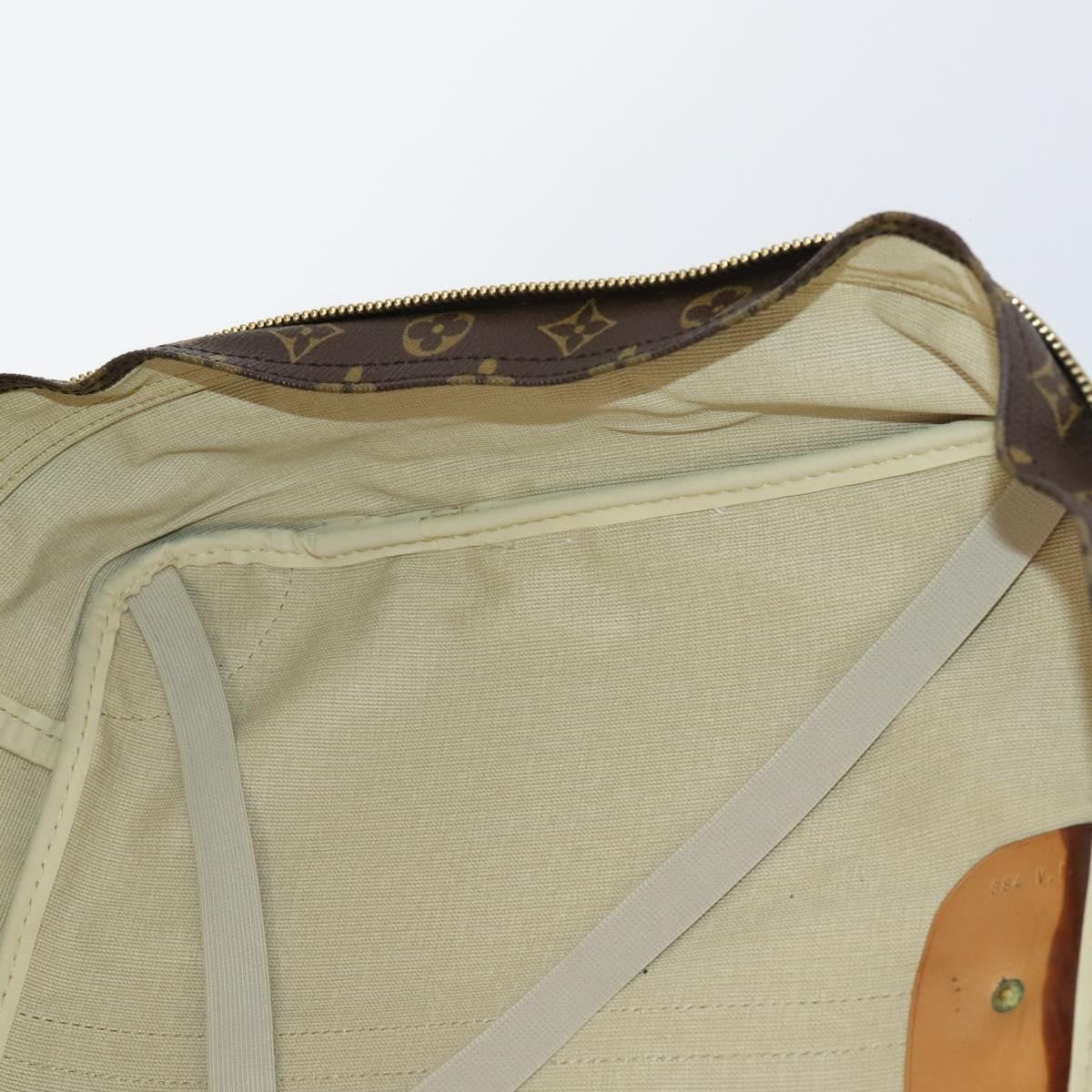 Louis Vuitton Sirius Handbag Monogram Canvas, BROWN, CANVAS, Travel bag