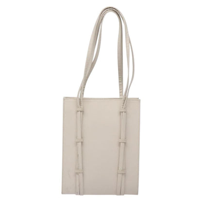 MCM Vintage Shoulder Bag Leather, WHITE, LEATHER, Shoulder bag