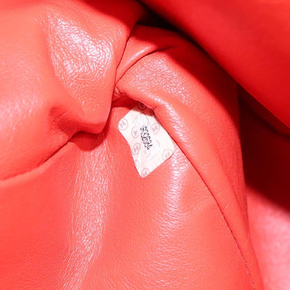 Chanel Grand Shopping Tote Quilted Calfskin, ORANGE, LEATHER, Tote bag