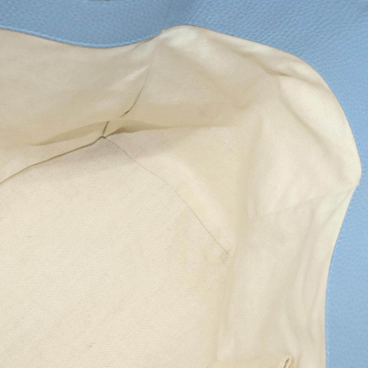 Gucci Swing Tote Leather, BLUE, LEATHER, Tote bag