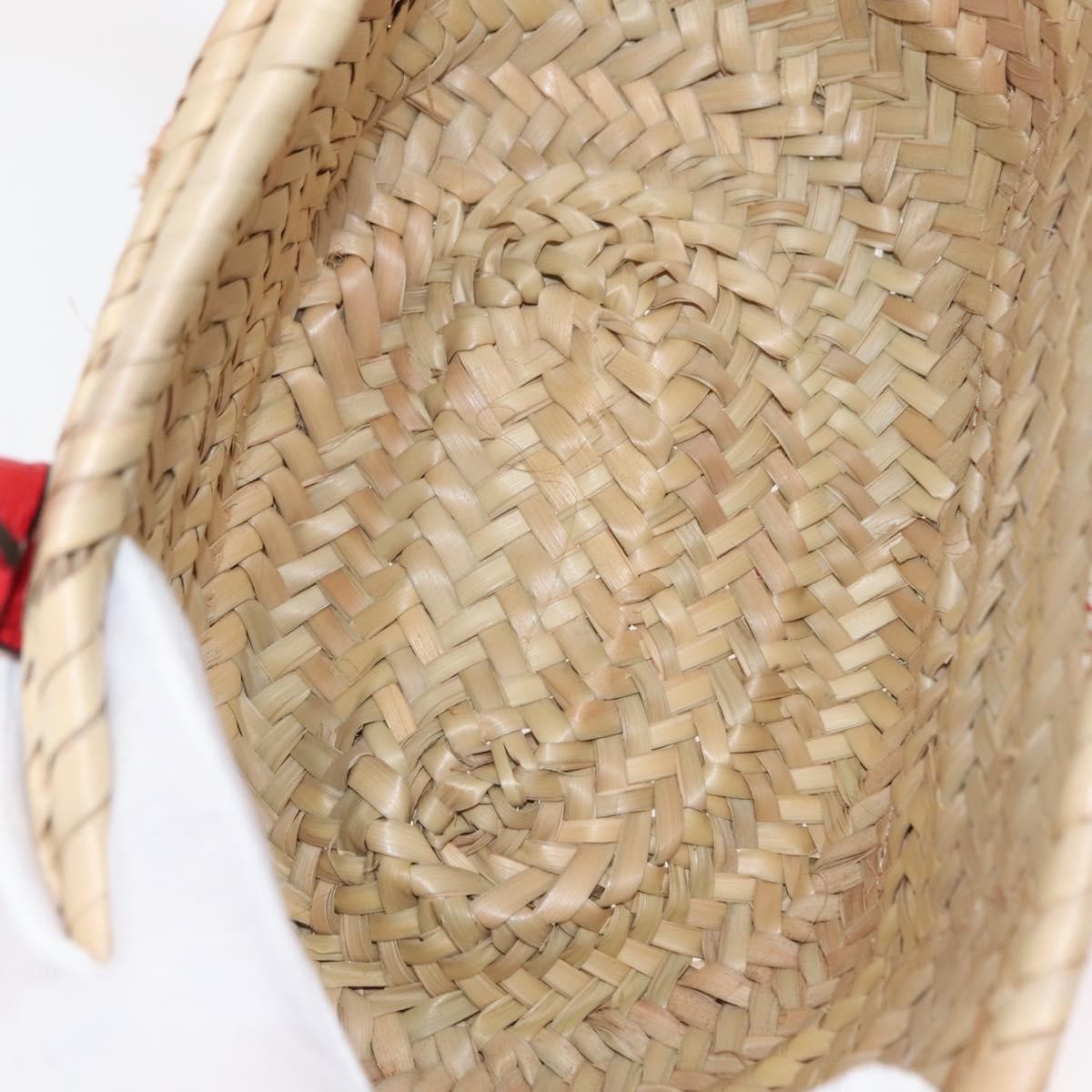 Chloe Marcie Basket Bag Raffia, BEIGE, WICKER, Handbag
