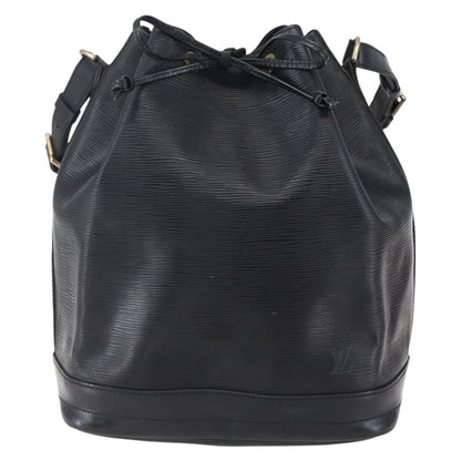 Louis Vuitton Noe Handbag Epi leather, BLACK, LEATHER, Shoulder bag