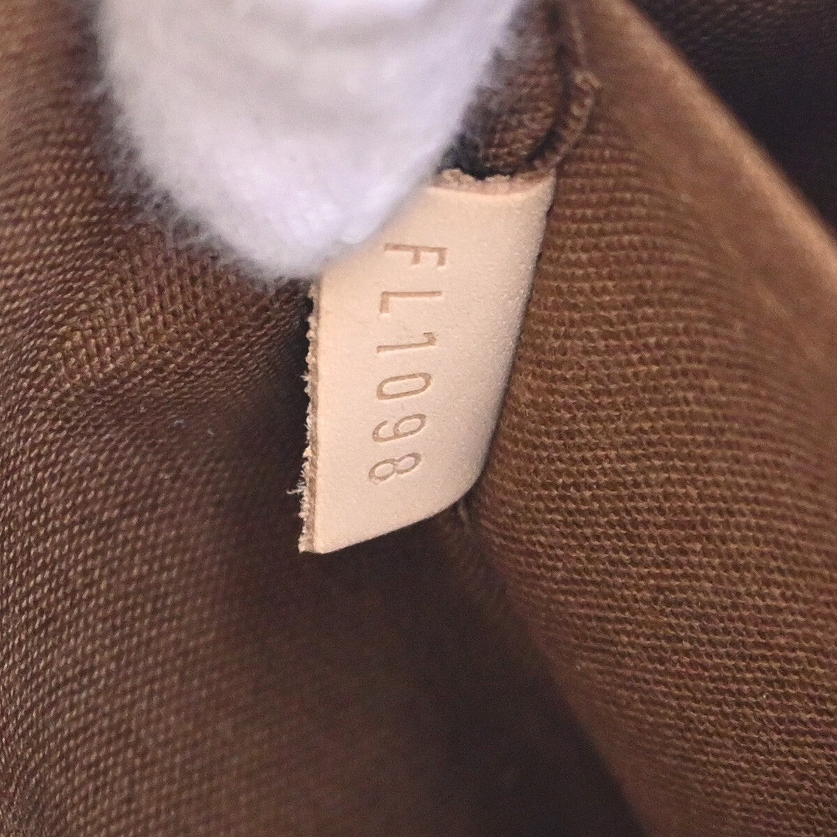 Louis Vuitton Lockit Handbag Monogram Canvas, BROWN, CANVAS, Handbag