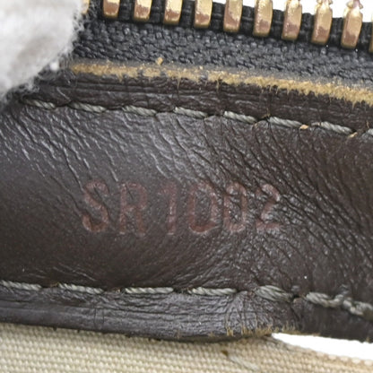 Louis Vuitton Josephine Handbag Mini Lin, KHAKI, CANVAS, Shoulder bag