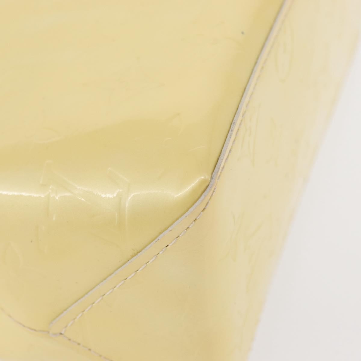 Louis Vuitton Reade Handbag Monogram Vernis, BEIGE, PATENT_LEATHER, Tote bag