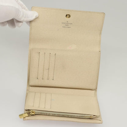 Louis Vuitton Alexandra Wallet Damier, WHITE, CANVAS, Wallets